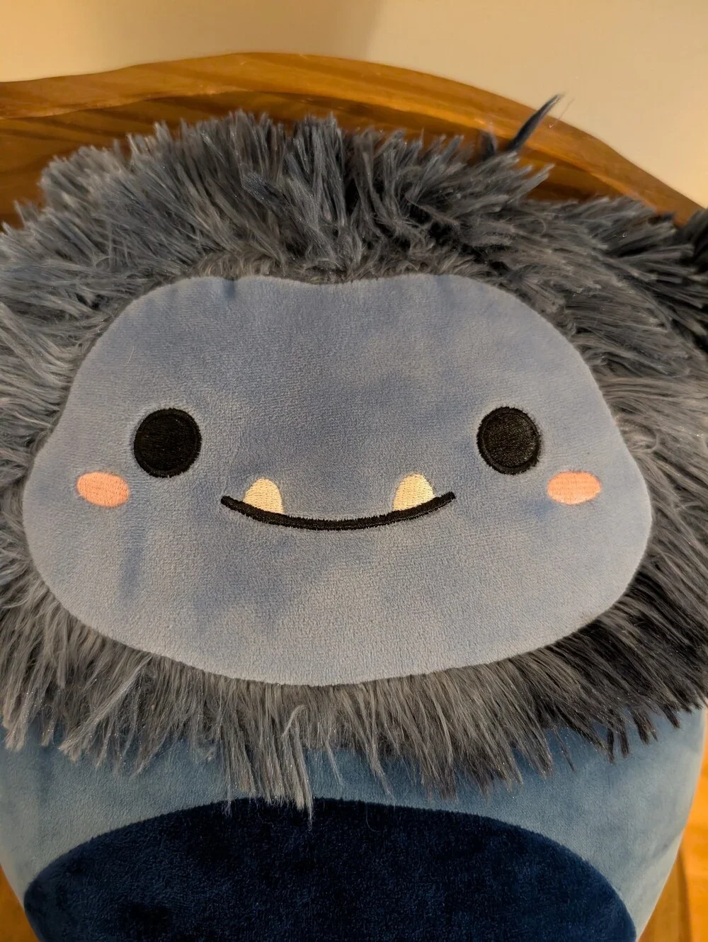Squishmallows Dani The Navy Blue Bigfoot Yeti Plushie, 11